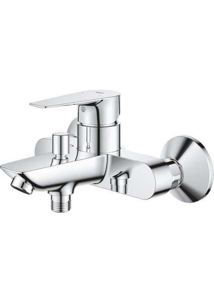 Bauedge Tek Kumandalı Banyo Bataryası Duvar Tipi Krom - 23605001 fırsatları