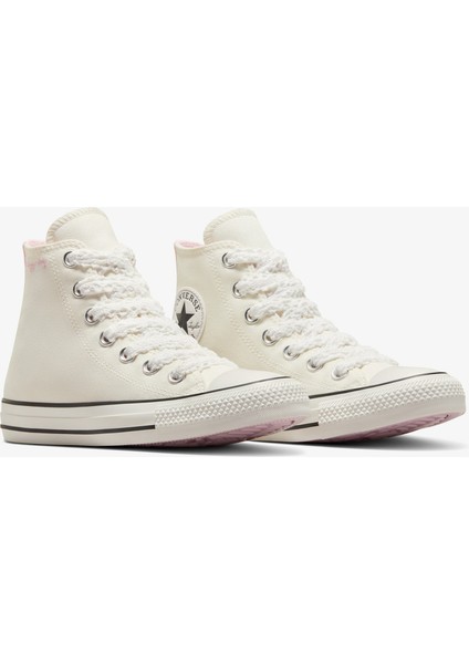 Chuck Taylor All Star Crochet Laces Unisex Krem Sneaker fiyatları