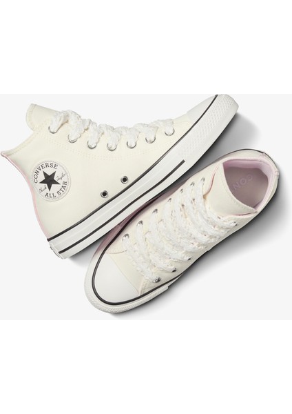 Chuck Taylor All Star Crochet Laces Unisex Krem Sneaker indirimleri
