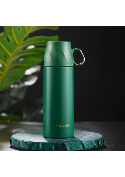 500ML 304 Paslanmaz Çelik Iş Handy Bardak Kapak Vakum Yalıtım Kupası (Yeşil) (Yurt Dışından)