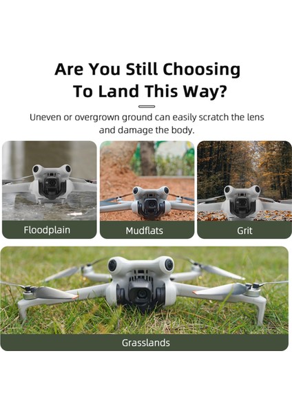 Djı Mını 4 Pro Taşınabilir Yüksekliği Artırılmış Braket Drone Aksesuarları Için Genişletilmiş Iniş Takımı Ayağı (Yurt Dışından) fırsatları