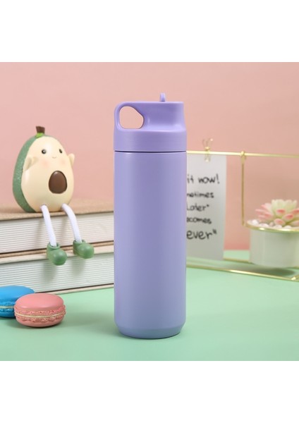 Sprey Boya 304 Paslanmaz Çelik Yalıtım Kupası Taşınabilir Açık Hava Spor Kupası (Mor) (Yurt Dışından)