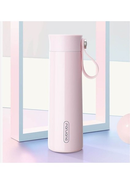 Fanjane Hatırlatıcı Içme Akıllı Termos Kupası (Pembe) (Yurt Dışından)