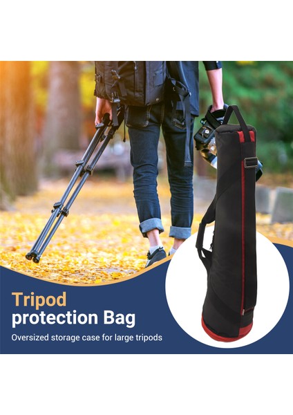 Siyah Tripod Çantası Kamera Mesane Çantası Seyahat Çantası Manfrotto Gitzo Flm Yunteng Sirui Benro Sachtler Fotoğrafçılık Tripod Koruma Çantası 80CM (Yurt Dışından) fırsatları