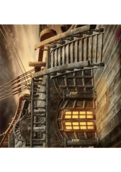 5X7FT Vinil Stüdyo Fotoğrafçılığı Arka Planı Retro Korsan Gemisi Fotoğraf Arka Planı (Yurt Dışından) modelleri