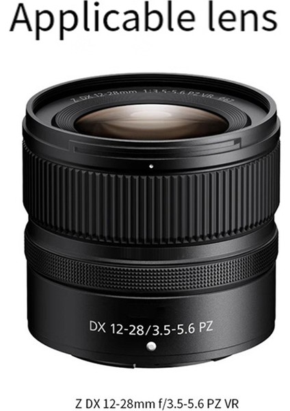 HB-112 Bayonet Lens Parasoley Petal Lens Gölgeliği Nikon Z Dx 12-28MM F3.5-5.6 Pz Vr Lens Için Zf Z30 Z50 Zfc Z5 Z7 Z6 Iı Z8 Z9 (Yurt Dışından) fiyatları