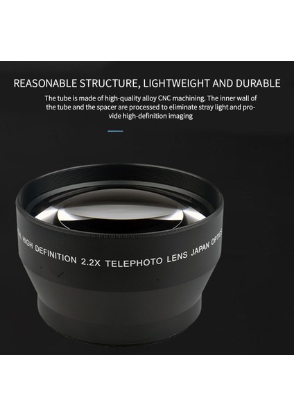 67MM 2.2x Evrensel Telekonvertör Lens 18-135 Odak Segment Telefoto Lens Çok Katmanlı Kaplama Dijital Slr Kamera Parçaları (Yurt Dışından) modelleri