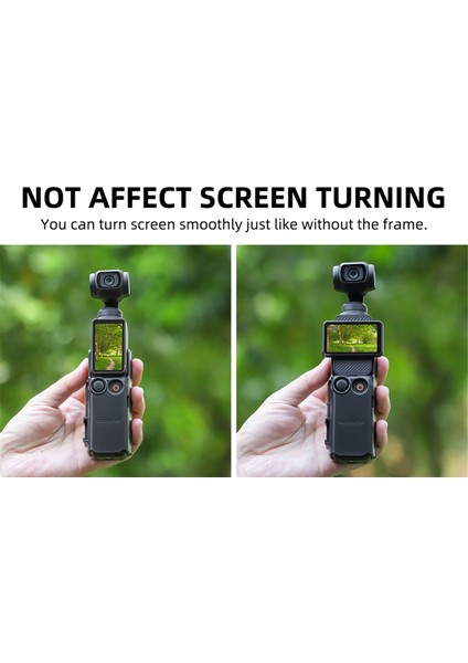 Sunnylıfe Pocket 3 Genişleme Adaptörü Koruyucu Çerçeve Uzatma Sapı Soğuk Ayakkabı Adaptörü Braket Aksesuarı (Yurt Dışından) indirimleri