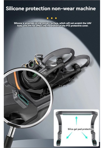 Djı Avata 2 Aksesuarları Gimbal Tampon Çubuğu Kamera Lens Koruması Çarpışma Önleyici Koruma Alüminyum Alaşımlı Iha Tamponu (Yurt Dışından) fiyatları