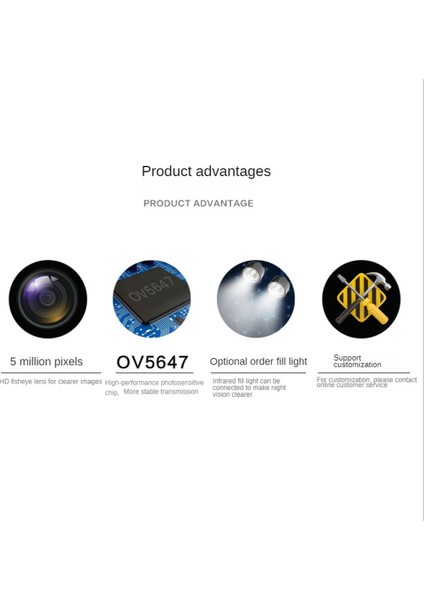 5mp OV5647 Kamera Modülü Gece Görüşü Olmayan Sürüm Raspberry Pi 75 Derece 3.6mm Ayarlanabilir Odak 1080P Hd Web Kamerası (Yurt Dışından) indirimleri