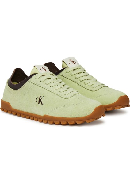Ck YW0YW01898 Low Profıle Runner Mg Sue Kadın Sneakers