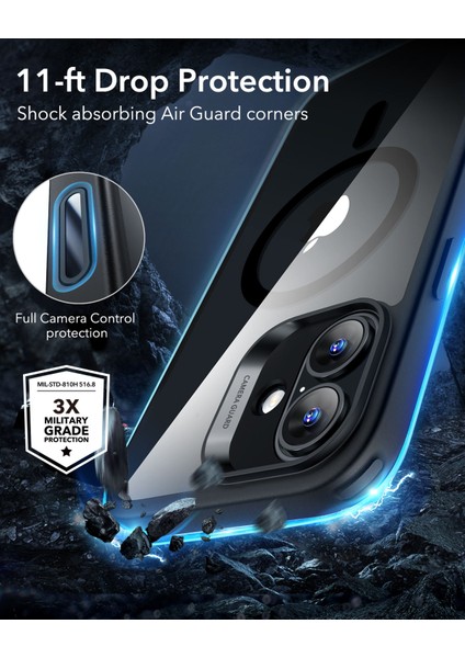 Iphone 16 Halolock Magsafe Classic Hybrid Silikon Kılıf- Kamera Kontrol Buton fırsatları