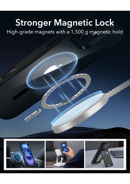 Iphone 16 Halolock Magsafe Classic Hybrid Silikon Kılıf- Kamera Kontrol Buton