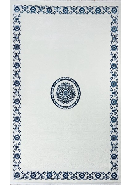 Sarar Moda Halı Zigana Saçaklı Göbek,çerçeve Desenli Salon,oturma,mutfak Modern Dokuma Halısı fiyatları