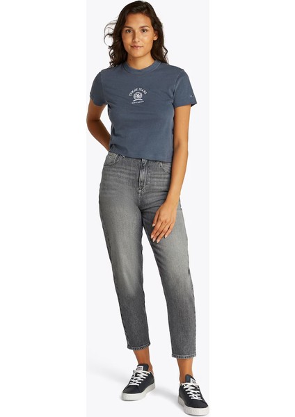 Th DW0DW20648 Mom Jean Uh Tpr BI0177 Co Kadın Pantolon indirimleri