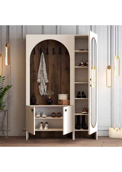 Variant Palermo Portmanto Km V109 - Krem / Ceviz modelleri