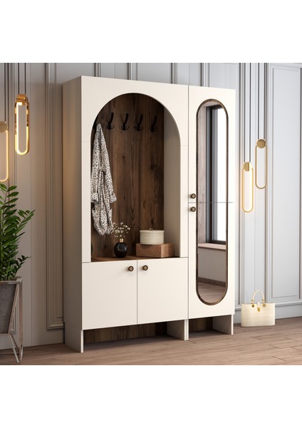 Variant Palermo Portmanto Km V109 - Krem / Ceviz fırsatları