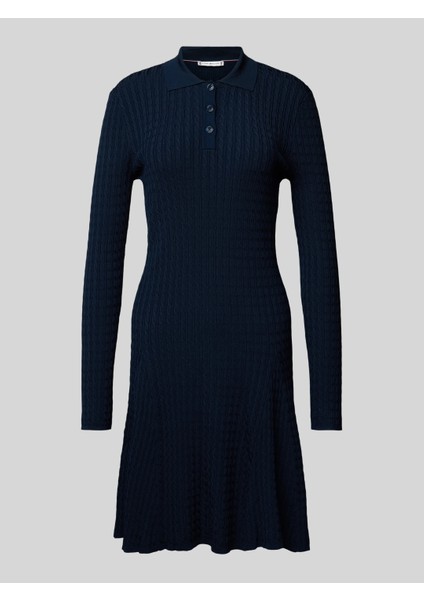 Th WW0WW44977 Rayon Cable F&f Ls Mıdı Kadın Elbise modelleri