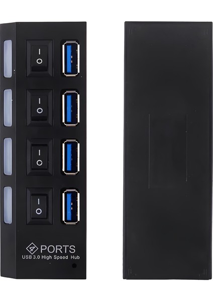 USB 3.0 4 Port Hub ⚡ Hızlı Çoğaltıcı Çoklayıcı Anahtarlı USB Çoklayıcı indirimleri