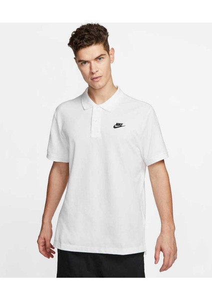 CJ4456-100 Polo Yaka Erkek Günlük Tişört