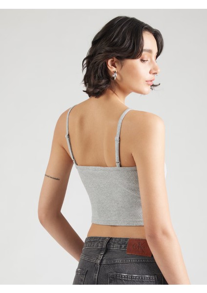 Ck LV047C908G A- Woven Label Rıb Camı Kadın Bluz fırsatları