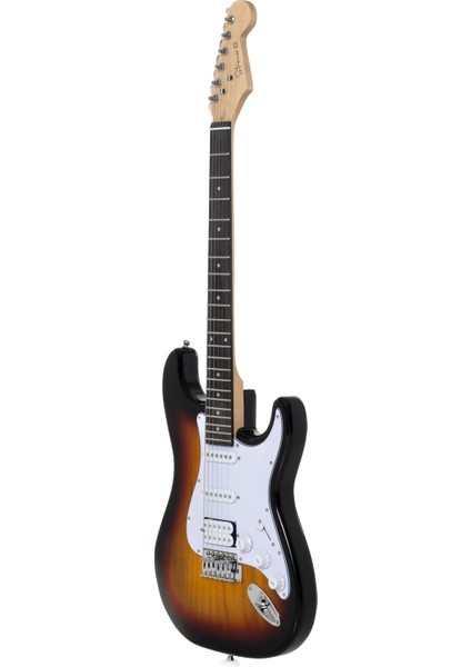ESH-211 Sb Elektro Gitar Hss - Sunburst Set(Anfi-Softcase-Askı-Tel-Kablo-Pena) indirimleri