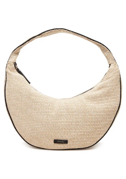 Ck LV04F3060G Pınched Raffıa Large Shoulder Kadın Çanta modelleri