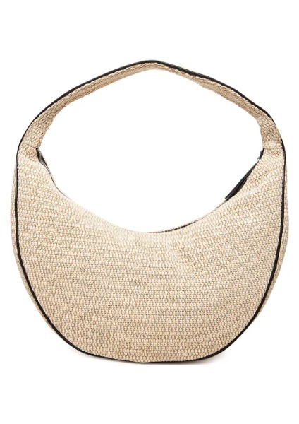 Ck LV04F3060G Pınched Raffıa Large Shoulder Kadın Çanta indirimleri