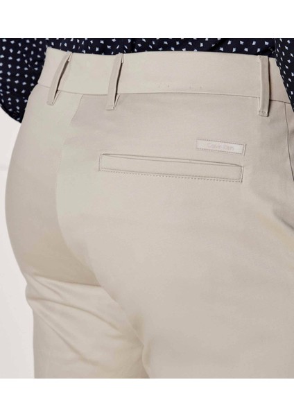 Ck K10K113429 Sateen Stretch Slım Chıno Erkek Pantolon indirimleri