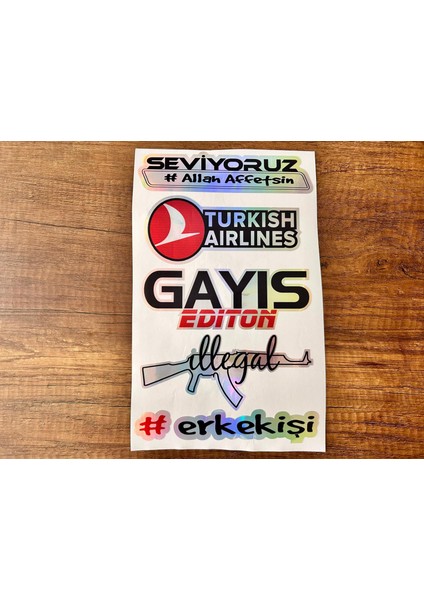 Oto Arka Cam Yazısı Hologramlı Yan Kapı, Yan Cam Stickerı Seviyoruz fiyatları