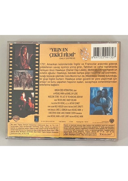 Son Mohikan VCD (Orjnal Dönem Baskı Vcd) fiyatları