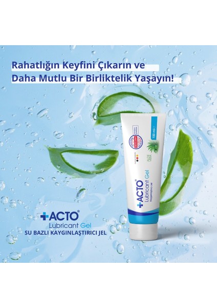 Acto® Lubrıcant Gel 100 ml Su Bazlı Jel modelleri
