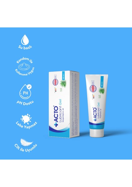 Acto® Lubrıcant Gel 100 ml Su Bazlı Jel fırsatları