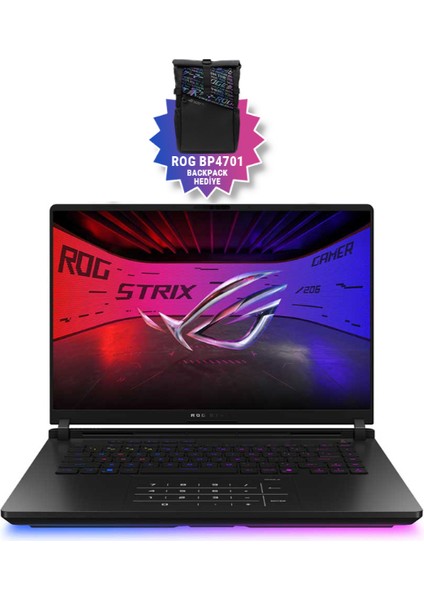 Rog Strix Scar 16 G635LX-RW143 24GB RTX5090 175W Intel Ultra 9 275HX 32GB Ram 1tb Performance SSD 16 Inç Wqxga 240Hz Taşınabilir Bilgisayar