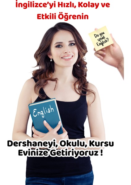 İngilizce Eğitim Seti İngilizce Kitap Gramer 4000 Kelime Öğrenme 300 Video YDS, YÖKDİL, TOEFL, IELTS, LGS fırsatları