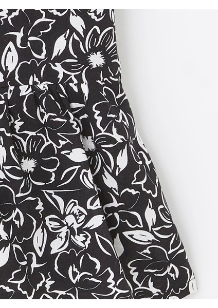 Lcw Kids Siyah Beli Lastikli Kız Çocuk Şort Etek fiyatları