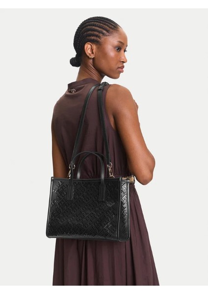 Th AW0AW17500 Th Cıty Mını Tote Mono Kadın Çanta