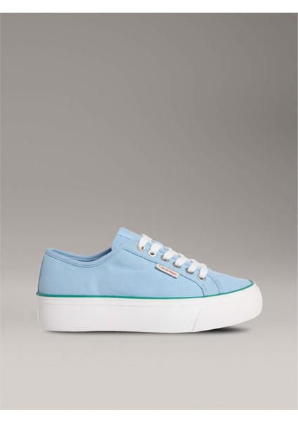 Ck YW0YW01838 Vulc Flatform Ctn Logo Tag Kadın Sneakers modelleri
