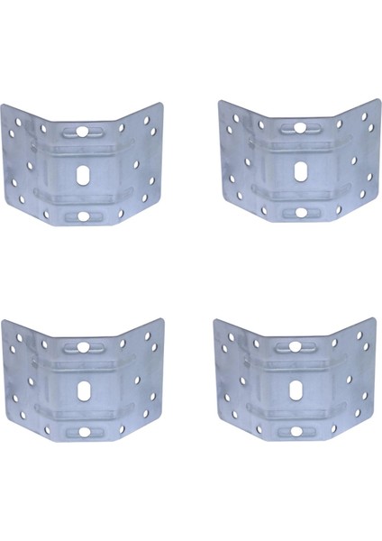 Masa Mobilya Ayak Köşe Bağlantı Birleştirme Sacı Demiri 135° (4 ADET)