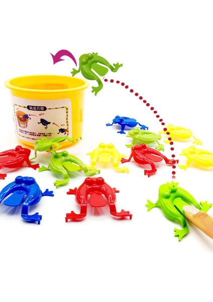 Jump ve Frog Oyuncak - 12 Adet Hooper Frog - Çeşitli Renkler - Çocuklar Için (Yurt Dışından) indirimleri