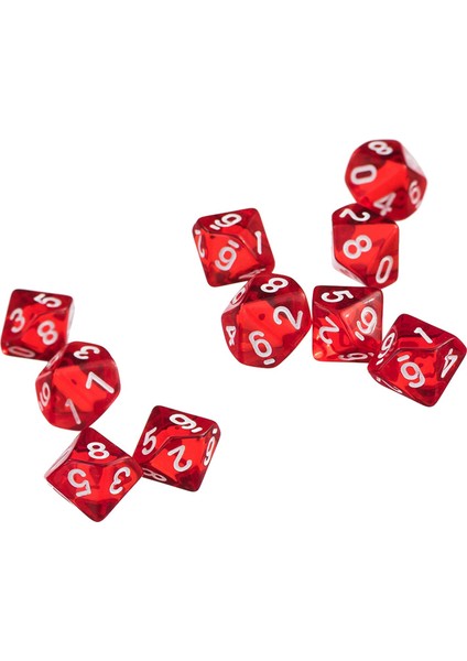 60 Adet Set On Taraflı D10 (0-9) D&d Çubuğu Için Ölmek (Yurt Dışından) indirimleri
