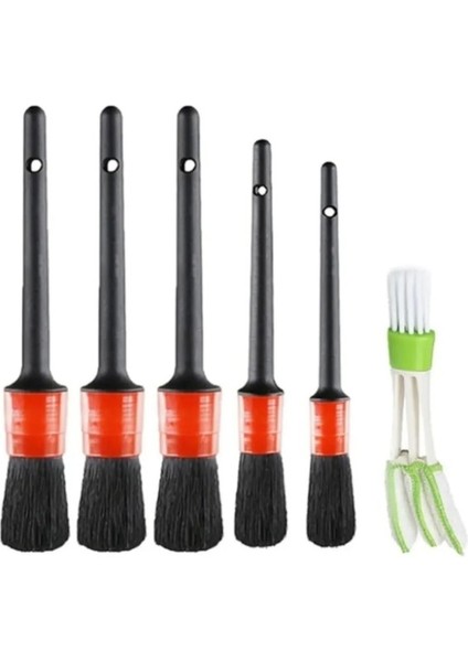 Araba Temizlik Detay Fırçası 5+1 Set indirimleri