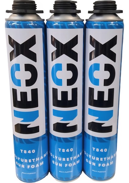 Poliüretan Tabancalı Montaj Köpüğü 840 gr (3 Adet) modelleri