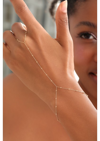 14 Ayar Altın Forse Zincirli Dorika Toplu Şahmeran