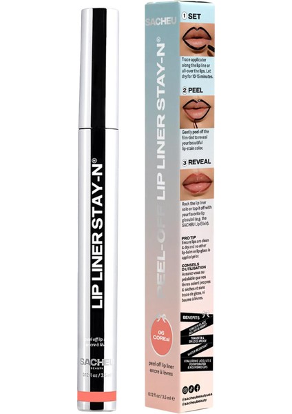 Lip Liner Stay-N Soyulabilir Uzun Süre Kalıcı Dudak Çizgisi Belirginleştirici 06 Coreal 3.5ml modelleri