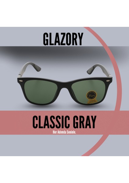 Classic Gray Uniseks Güneş Gözlüğü
