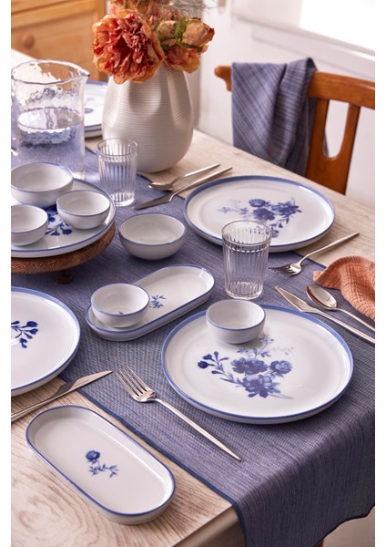 Moderna Blue Dawn 14 Parça 6 Kişilik Kahvaltı Takımı fiyatları