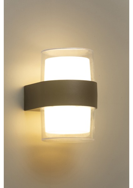 Ekim Aydınlatma 10W Dekoratif Modern Stil LED Duvar Aplik, Bahçe Duvar Armatürü, Modern Aplik