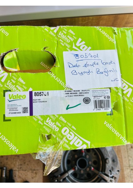 Massey Ferguson 240 12 Inç 9 Yaylı Bağımlı Debriyaj Balatası Valeo indirimleri