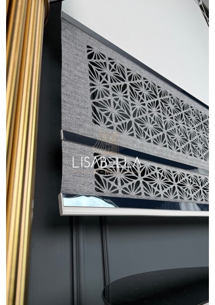 "eliteline – Ara Renkli Lüks Lazer Stor Perde" fiyatları